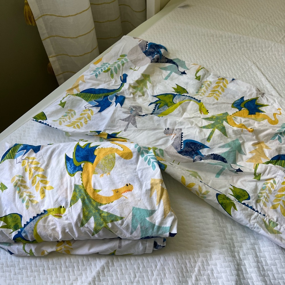 The Company Store size twin dragon sheet set